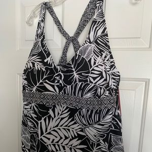 Plus size swim top